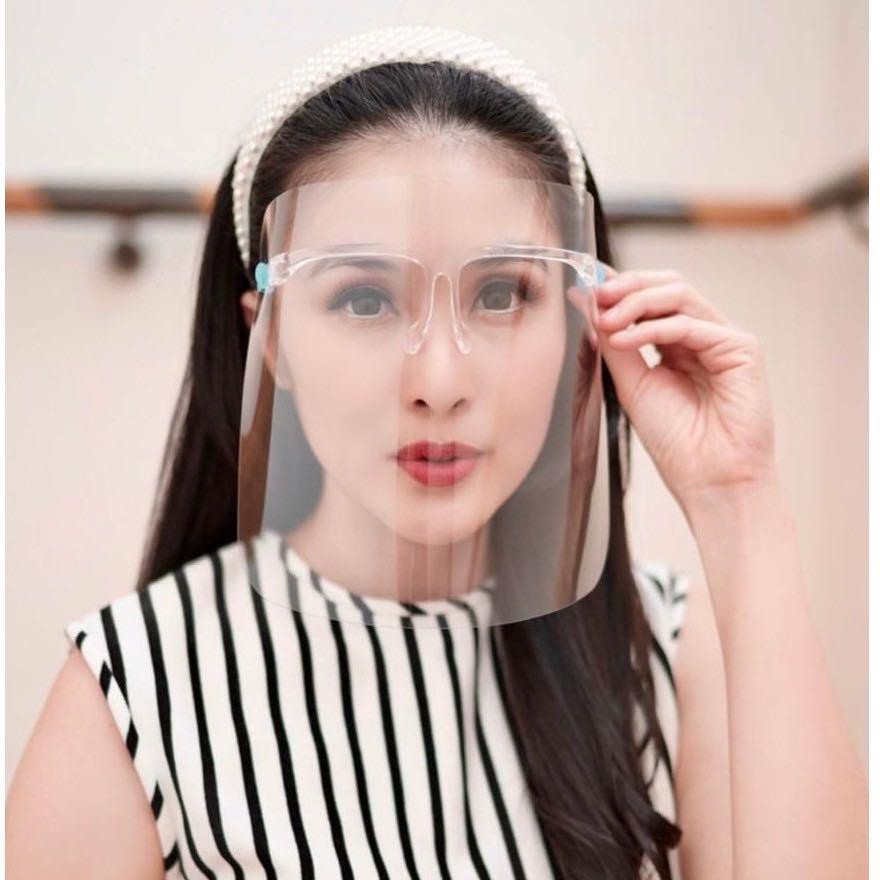 Kacamata face shield dewasa import  / face shield nagita import