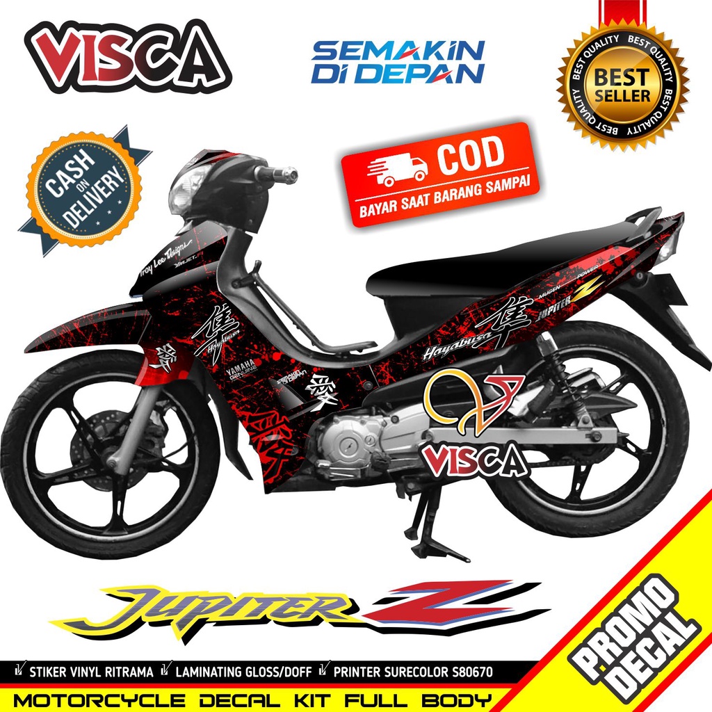 Decal Jupiter Z Burhan Full Body Stiker Jupiter Z Burhan Full Body Striping Jupiter Z Burhan Variasi