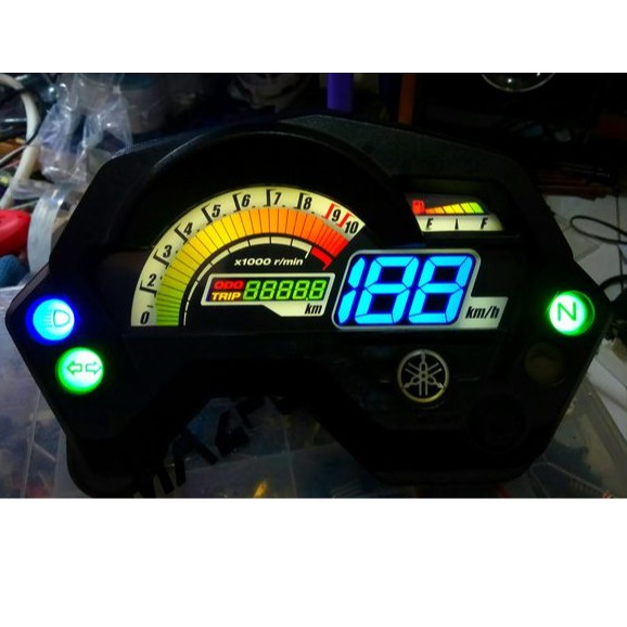 Stiker LCD Speedometer Byson + POLARIZER murah dan hemat