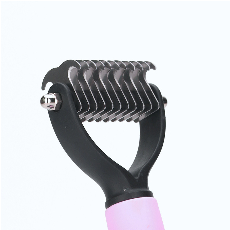 Sisir Grooming Bahan Stainless Steel Untuk Anjing / Kucing