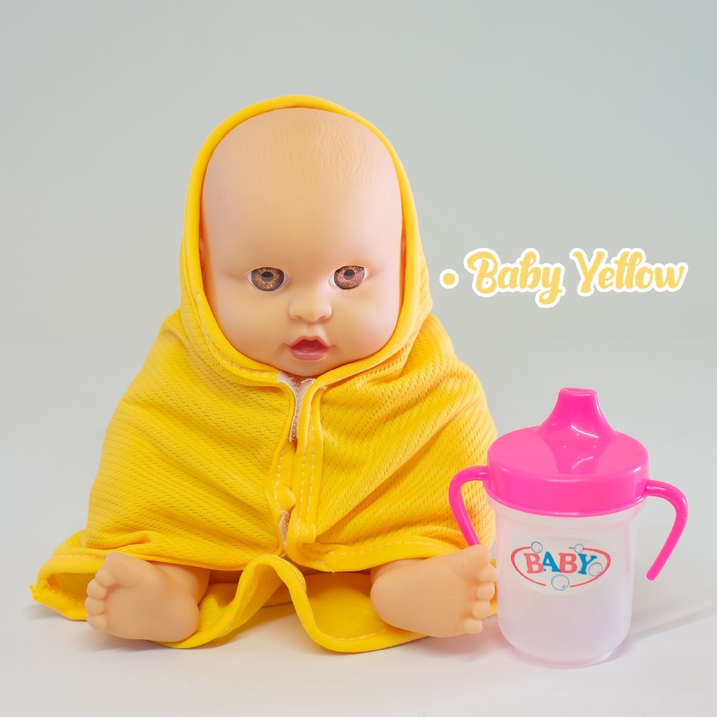 Best Item Mainan Anak Perempuan Boneka Bayi Lucu Suara Nyanyi Silikon Dot