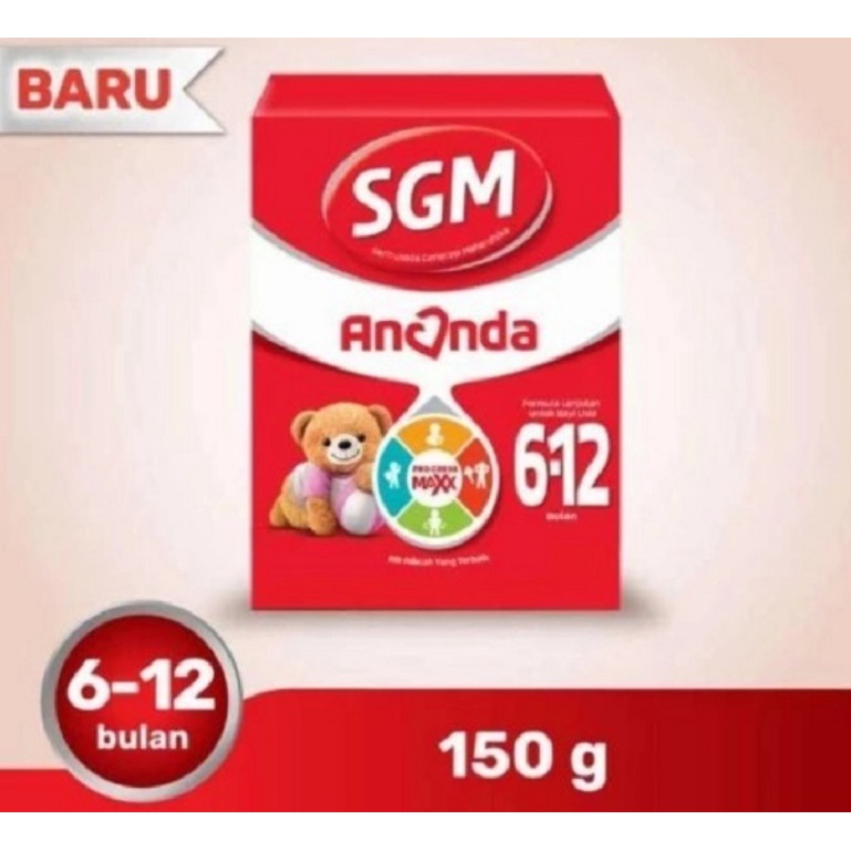 SGM Ananda 6-12 Bulan 150 gram - Susu Formula Bayi Lanjutan SGM Sarihusada Termurah