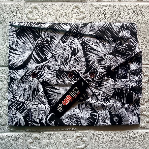 Hem Motif Daun Surfing