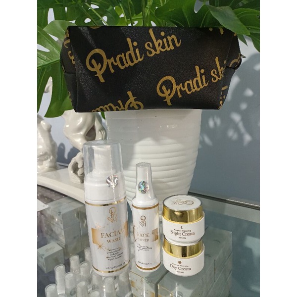 PAKET WAJAH/SKINCARE/PERAWATAN WAJAH PREMIUM WHITENING BPOM PRADISKIN GLOW-8