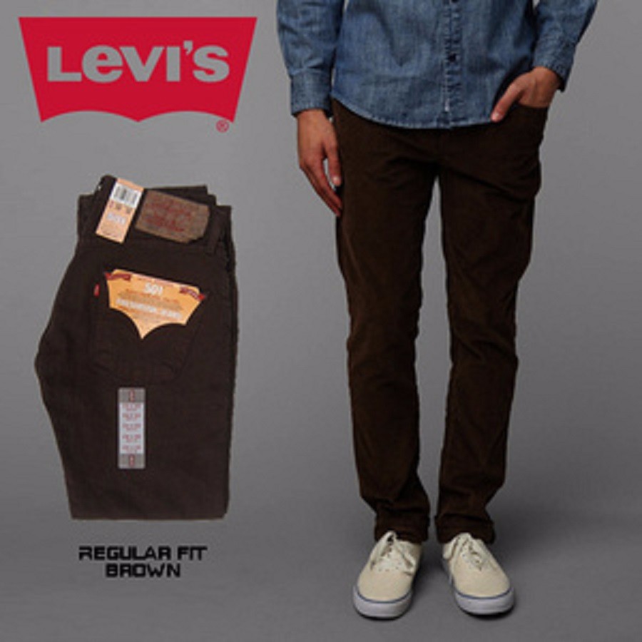 CELANA JEANS LEVIS PRIA BROWN KEREN ( COKLAT ) PYP