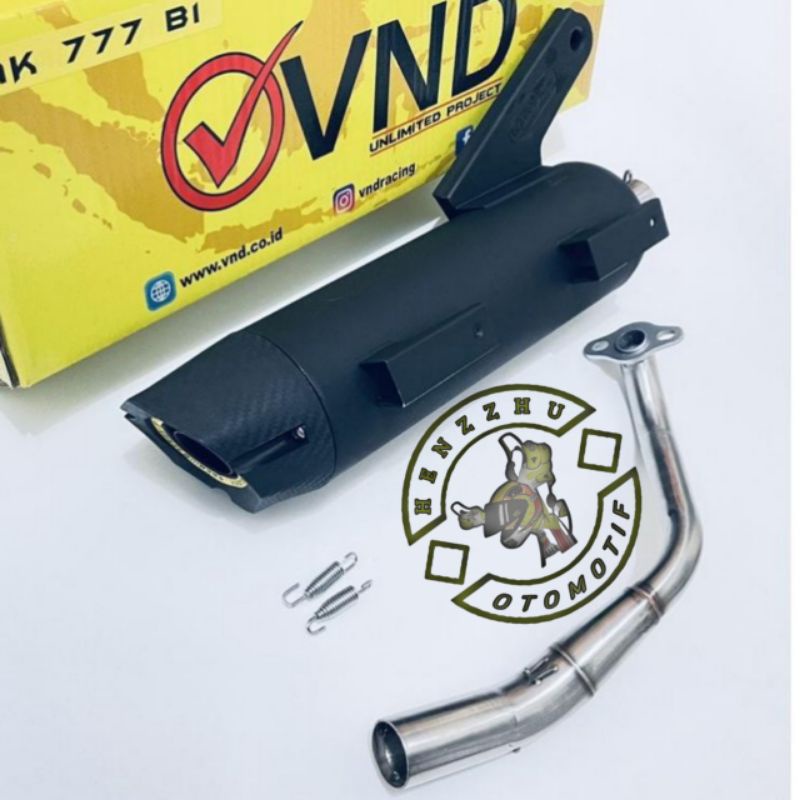 KNALPOT STANDAR RACING BEAT/BEAT FI/SCOPPY VND /KNALPOT STANDAR RACING VND BEAT FI/SCOPPY ORIGINAL V