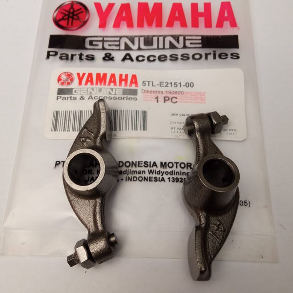 Platuk Klep Set Rocker Arm Yamaha Mio Sporty Smile Soul Fino Old  Karbu 5TL