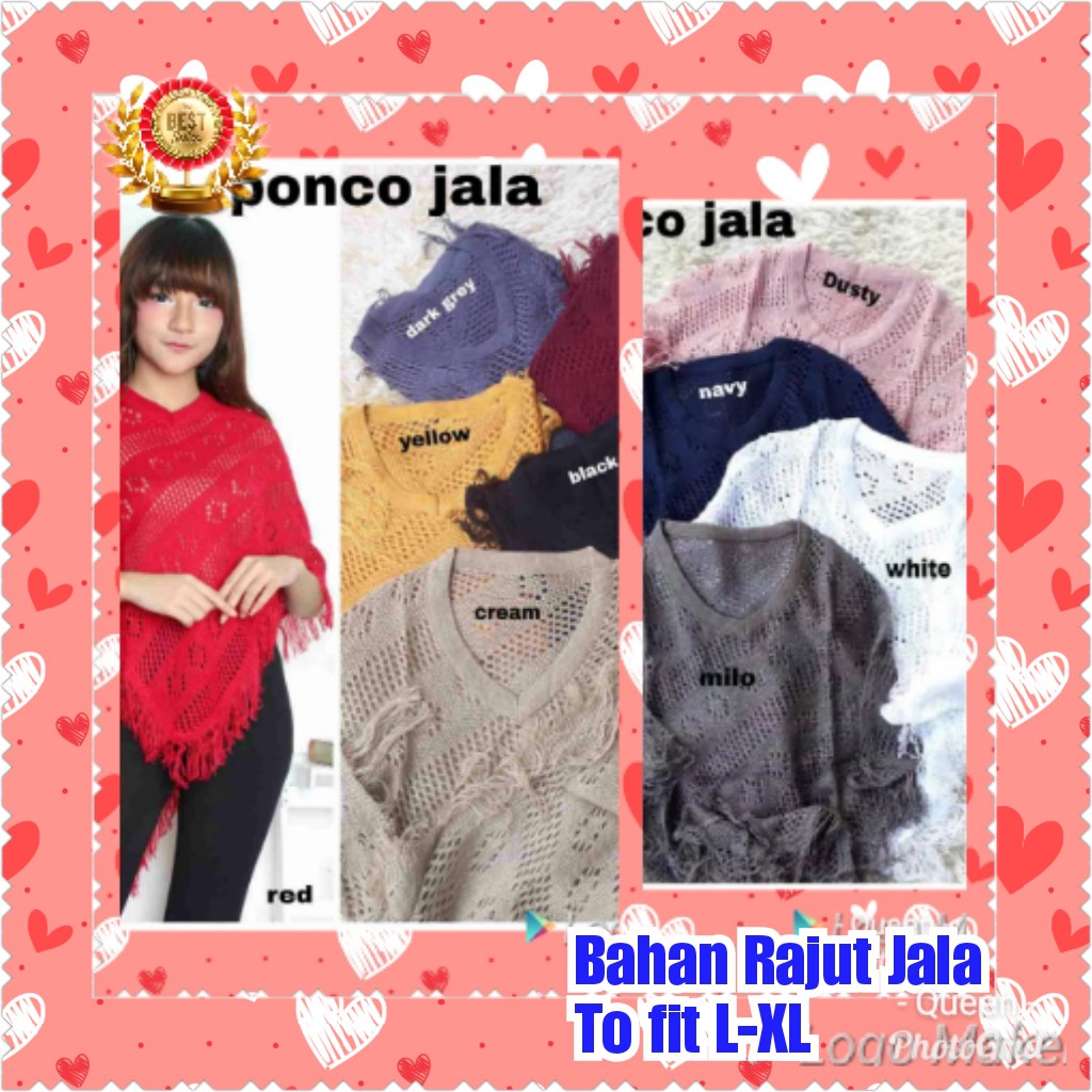 TERMURAH PONCO JALA /OUTWEAR / CAPE/ BLOUSE/TERBARU / TERPOPULER / TERLARIS / PESTA/TERMURAH