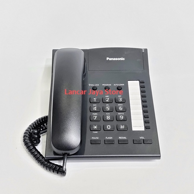 Telepon Kabel Panasonic KX-TS820 Telepon Rumah / Kantor KX-TS820 Black