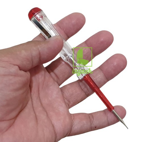 TESPEN/OBENG TES LISTRIK Tespen Obeng Listrik Tes - Obeng Test Pen - Obeng Testpen - Obeng Tespen 13.5 cm Tespen Arus Listrik