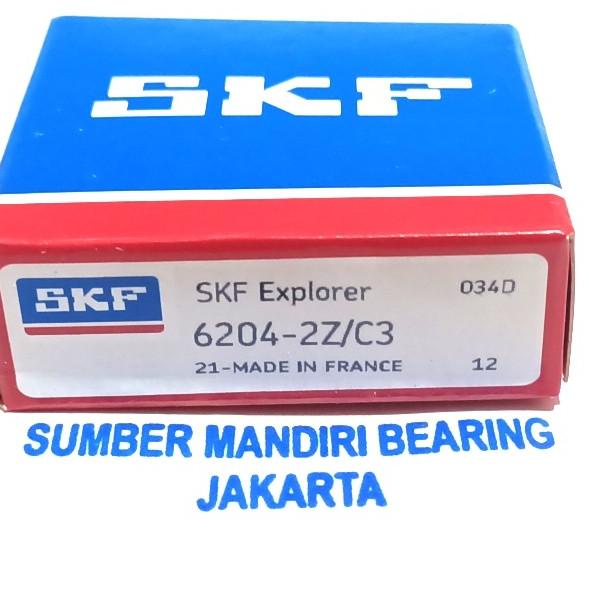 ➭ BEARING 6204 2Z C3 / ZZ C3 SKF ✥
