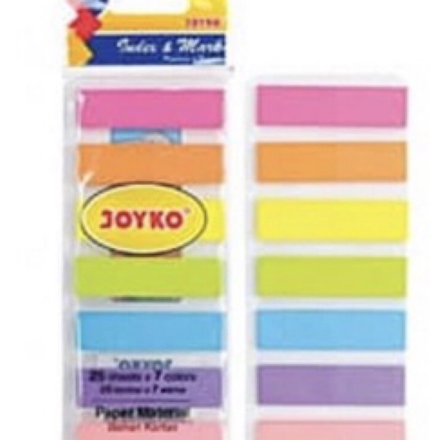 

sticky notes pembatas buku