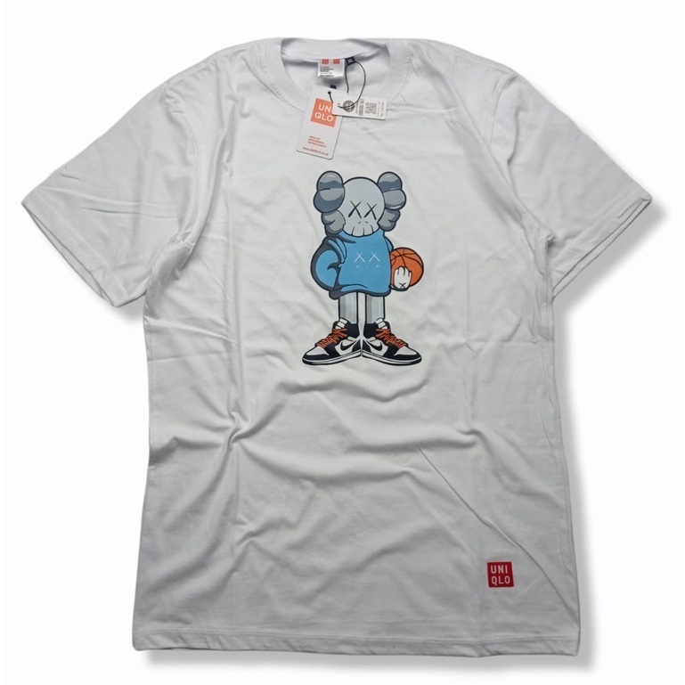 UNIQLO KAOS UNIQLO / T-shirt uniqlo / kaos unisex / kaos pria wanita - kaos surfing baju - kaos oversize - dewasa - baju distro - KAOS POLOS - baju kaos - kaos racing-basket