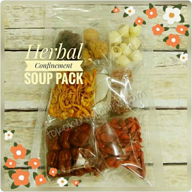 

Herbal Confinement Soup Pack Sup Herbal Masa Nifas