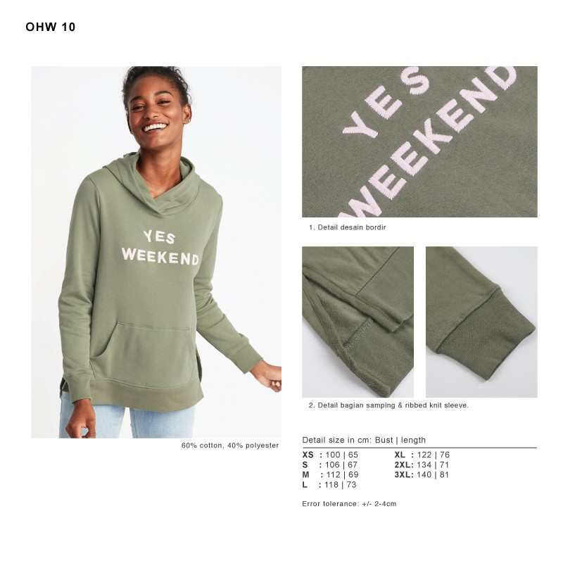 Old Navy Hoodie Wanita - Relaxed Pullover Hoodie 05-12-3