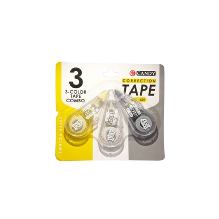 

CORRECTION TAPE / TIPE-X KERTAS CANDY CC-507