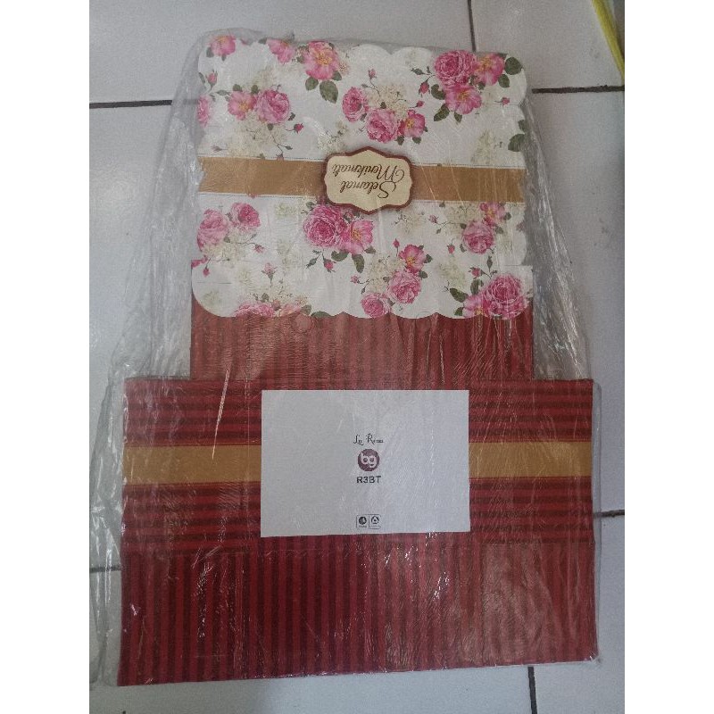 

Kardus Snack uk 14x10x7 motif bunga