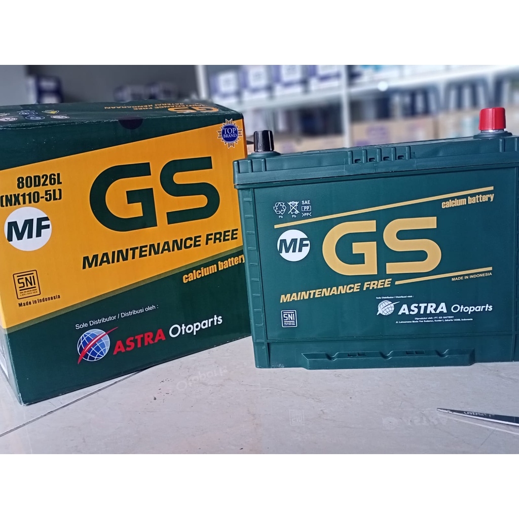 Jual Aki Mobil MITSUBISHI New Pajero Sport (Diesel), Triton/ Battery GS