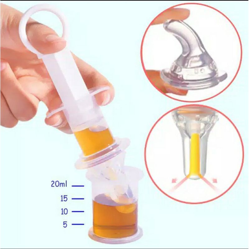 Pipet DOT Pemberi Susu  atau Obat Bayi / Baby Milk &amp; Medicine Feeder