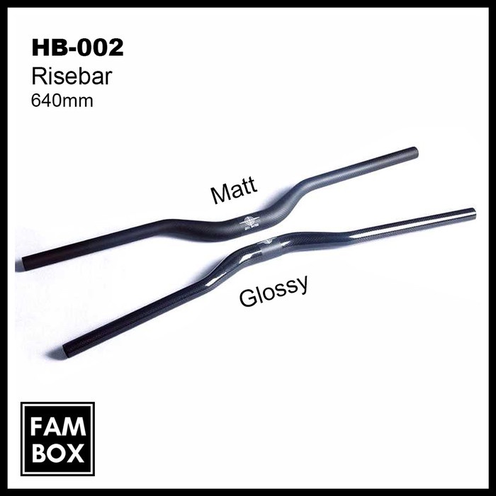 Bicycle Handlebar Stang Sepeda MTB Carbon Fiber - BXT-HB BEST SELLER