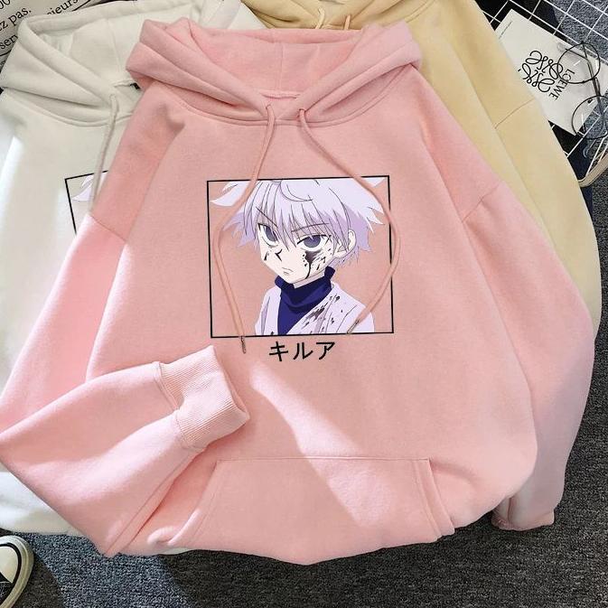 Kekinian HOODIE ANIME  HUNTER X HUNTER Killua Zoldyck