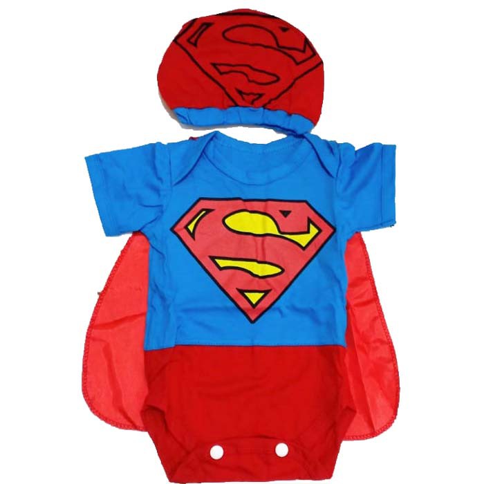 Baju Bayi Laki Laki Jumper Bayi Karakter Super man