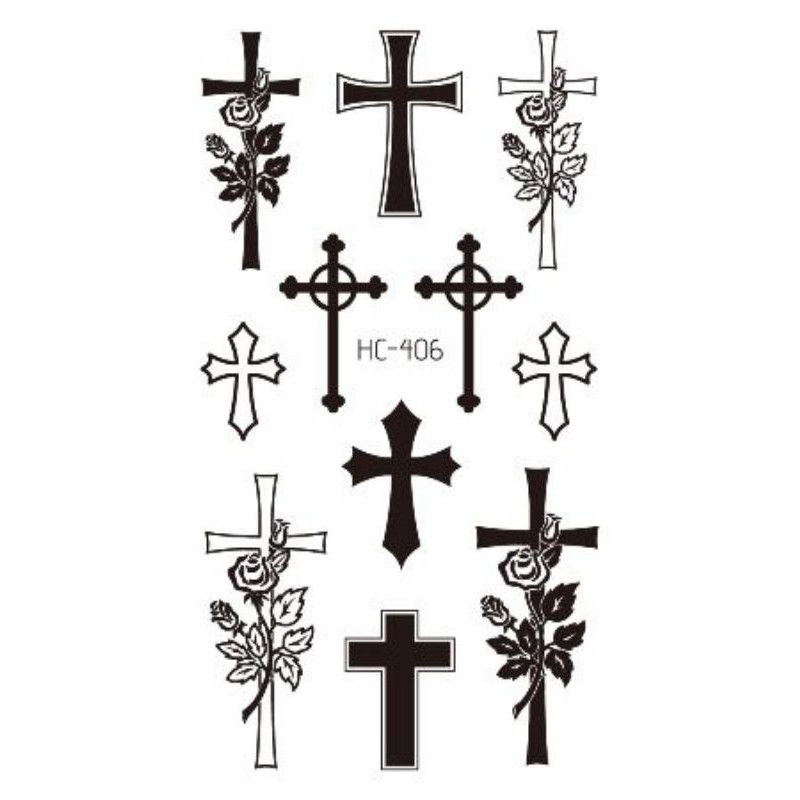 Tatto temporer terbaru ukuran 6x10cm MODEL HC-406