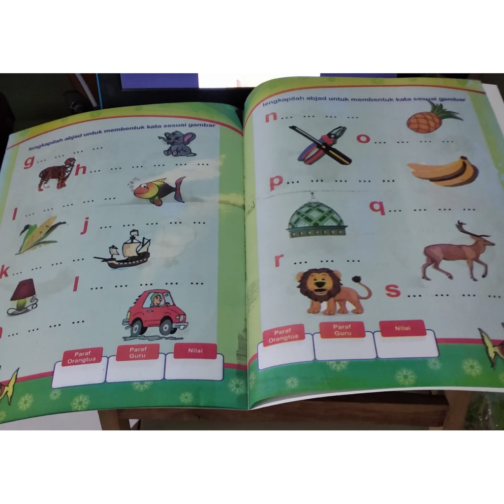 Buku Siap Masuk SD - Buku Bermain Huruf Dan Kata Full Colour-2