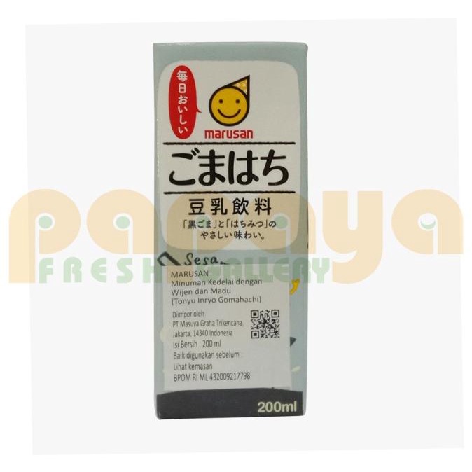 

siap kirim] Marusan Tonyu Goma-Hachi Honey Susu Kedelai 200 ML