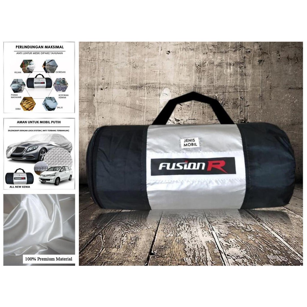 cover mobil putih xenia waterproof / sarung mobil putih xenia