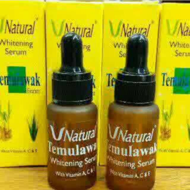 Natural temulawak serum