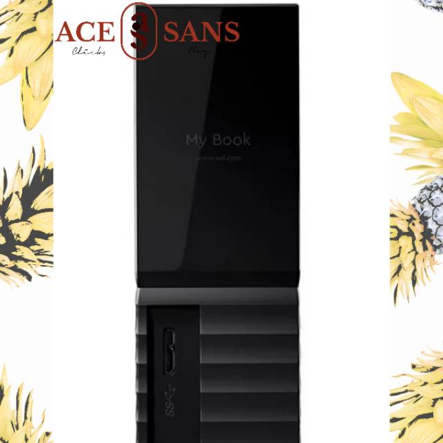 GRATIS ONGKIR | WD My Book 6TB Hitam HD HDD Harddisk External 3.5 USB 3.0 | WD My Book Harddisk 6TB