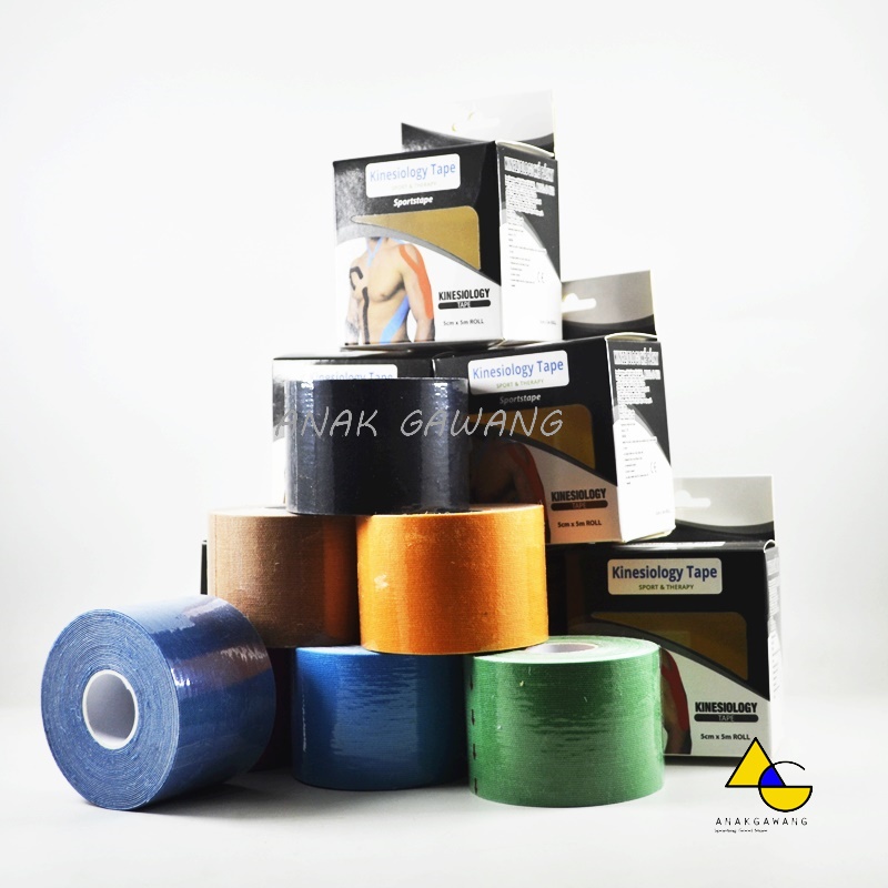 Kinesiology Tape Taping Olahraga Anakgawang