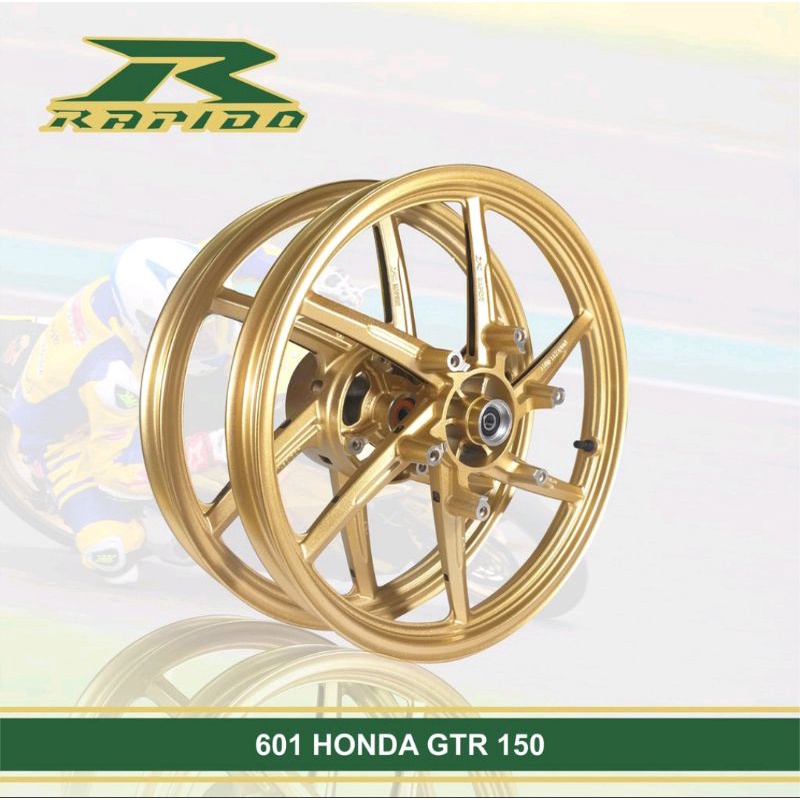 VELG RAPIDO SND 601 17" 160/185 SUPRA GTR 150