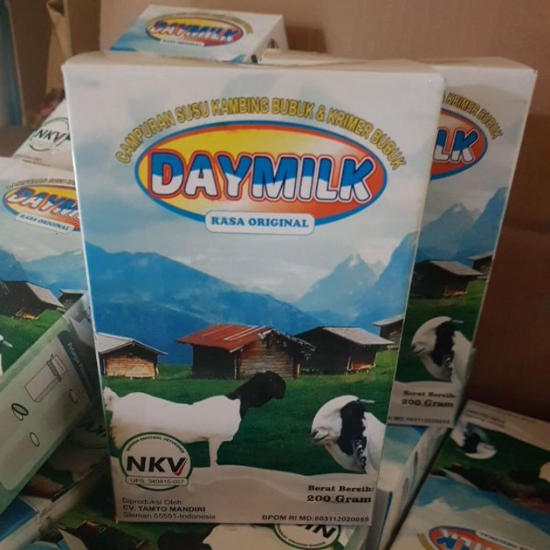 

Susu Kambing Etawa DAYMILK Bpom Halal
