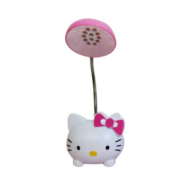 LAMPU MEJA BELAJAR HELLO KITTY