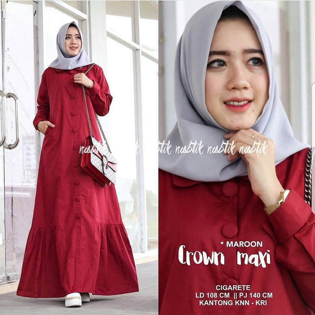 TERMURAH GROSIR BAJU MURAH JUAL DRESS MURAH TERBARU MAXI DRES