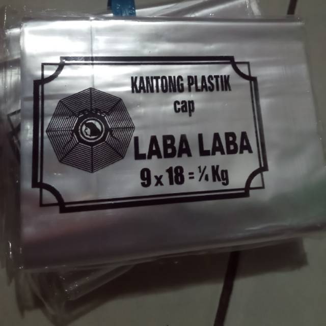 plastik 1/4 kg (9x18)