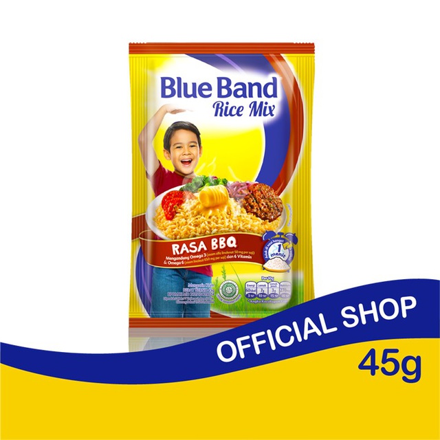 

Blue Band Rice Mix Barbeque Seasoning Sachet 45gr