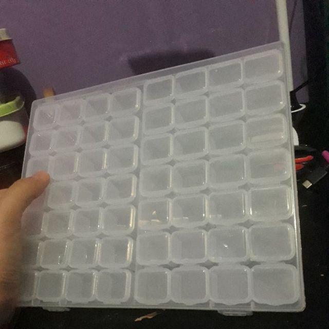 Storage 56 Grids 5d Diy Diamond Painting Drill Box Jewelry Box Rhinestone Storage Box Nail Storage