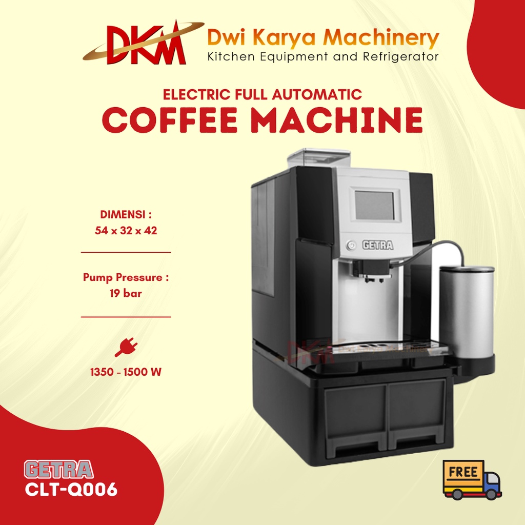CLT-Q006 GETRA MESIN KOPI ESPRESSO LATE CLT Q006 NEW