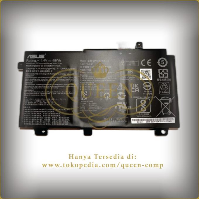 BATERAI LAPTOP ASUS VivoBook E410 E410MA L410MA E510 L510 Original