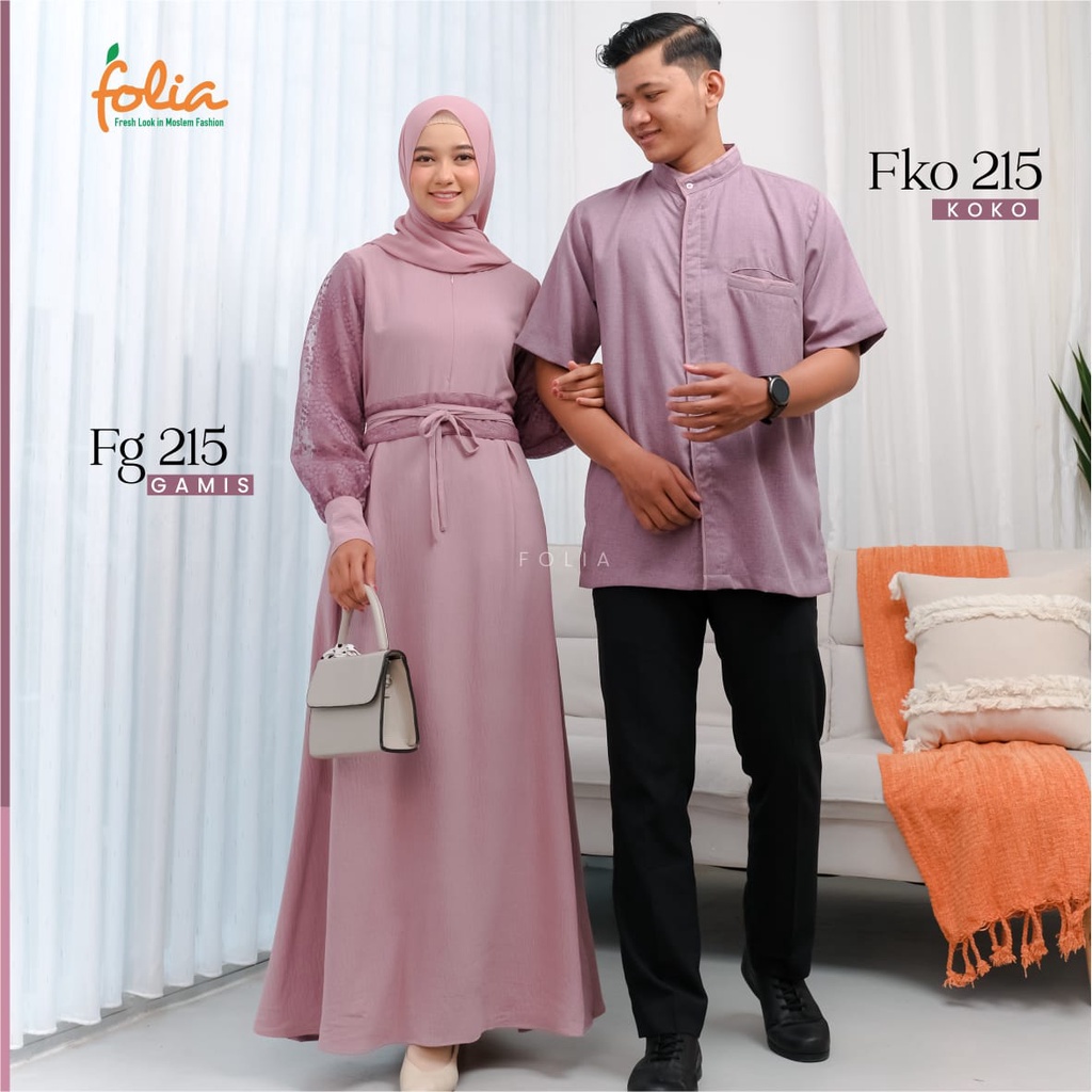 COUPLE SERIES FOLIA FG & FKO 215 PALE MAUVE