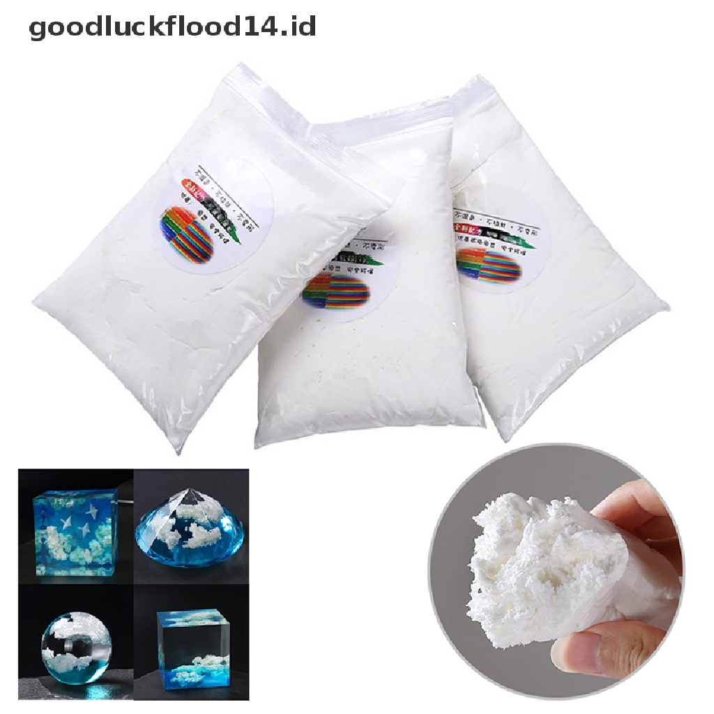 [OOID] DIY Handmade White Cloud Filler Crystal Epoxy Jewelry Imitation Cloud Making Mud ID