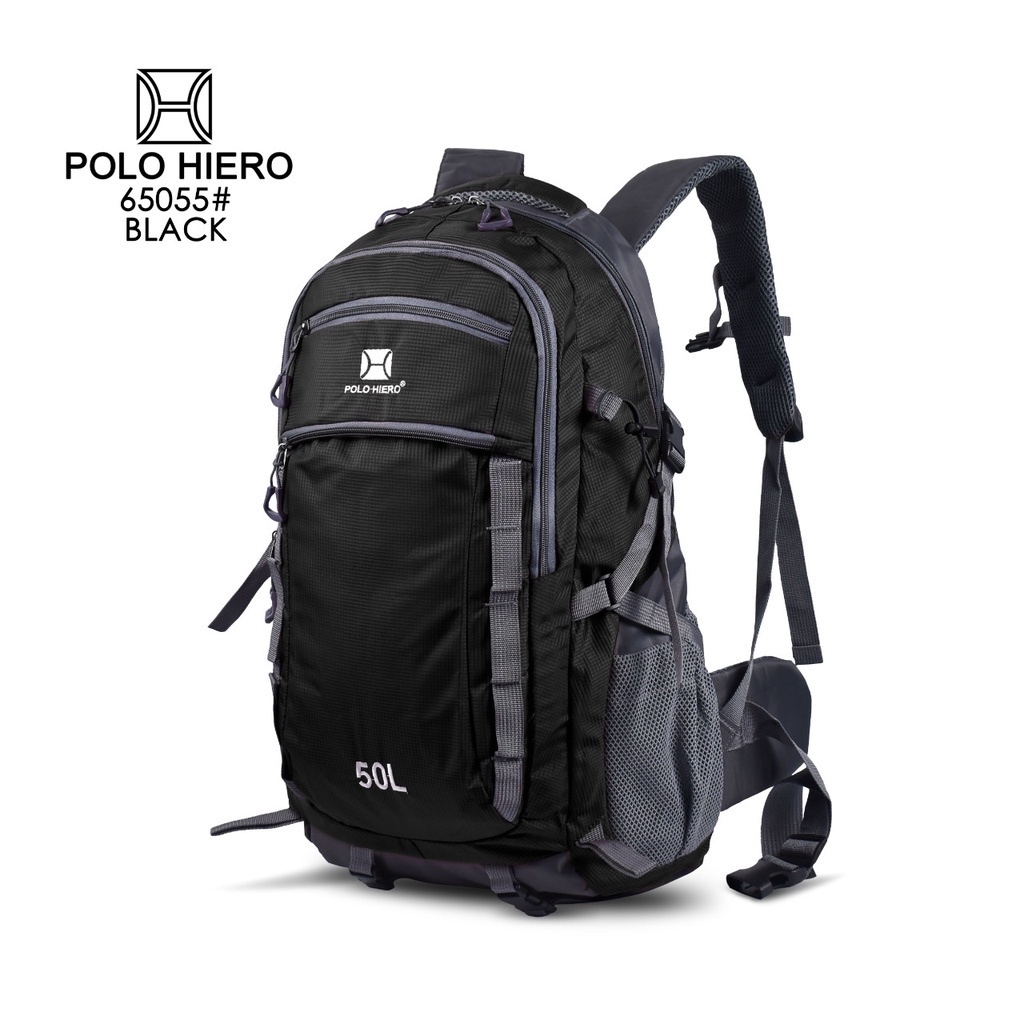 (RF) Tas Outdoor Backpack Gunung Polo Hiero 65055 -50 Liter Tas Camping - Climbing Backpack