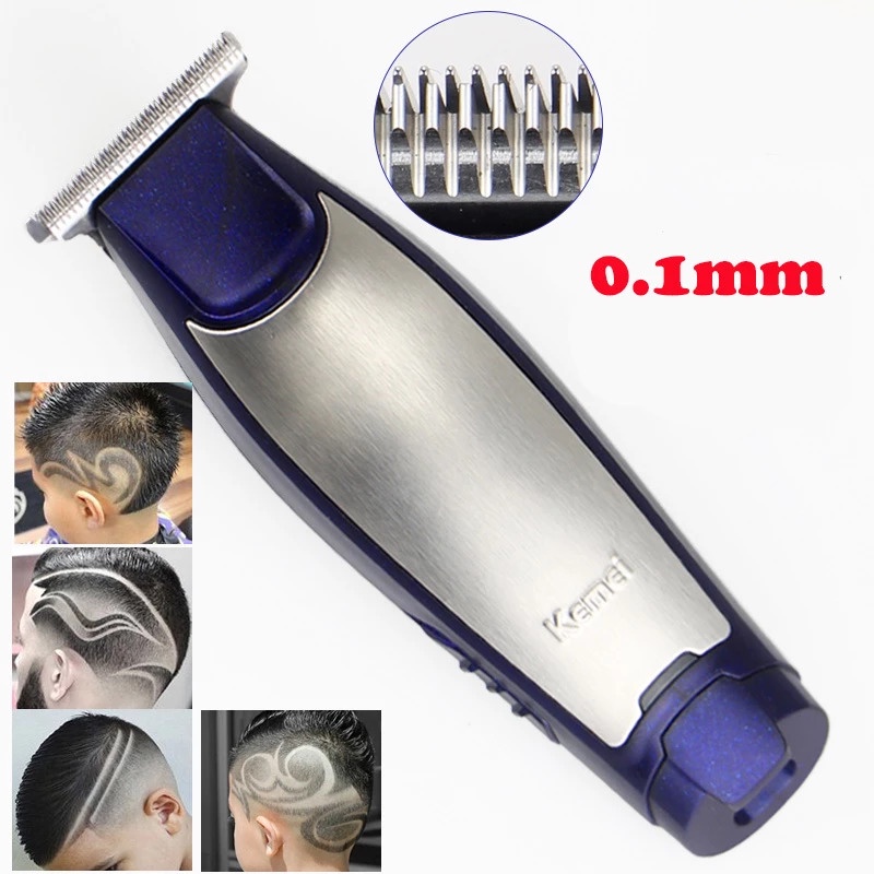 Alat Mesin Cukur Rambut Hair Trimmer Styling Profesional Barbershop Kemei KM-5021 Cordless Electric Hair Clipper Original