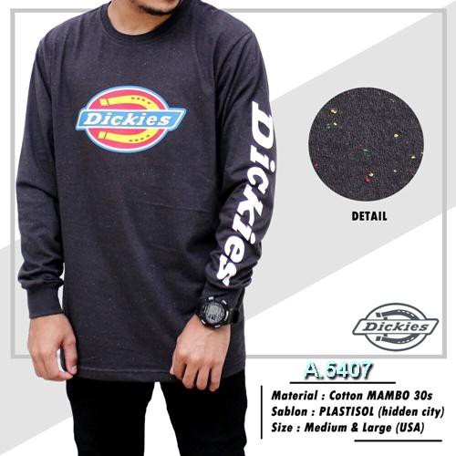 Kaos Dickies - Lengan Panjang Mambo A-5407 Kaos Pria / Kaos Keren / Kaos Distro / Baju Grosir