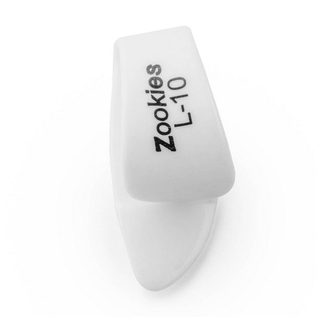 Pik Jempol Dunlop Zookies White Thumb Pick