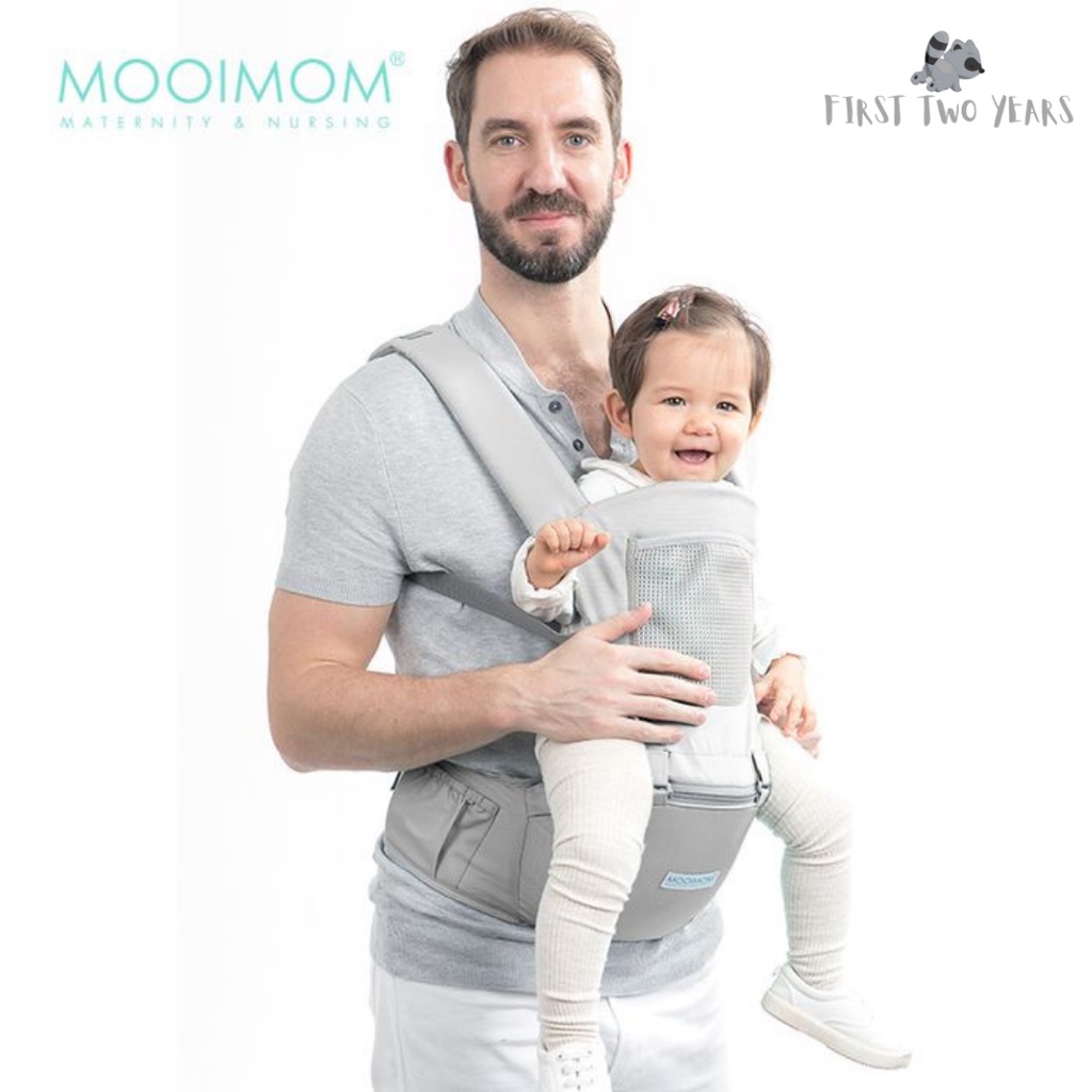 MOOIMOM Casual Hipseat Carrier Gendongan Bayi