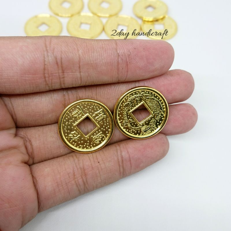 Replika Koin cina bahan Plastik CCB Per 10